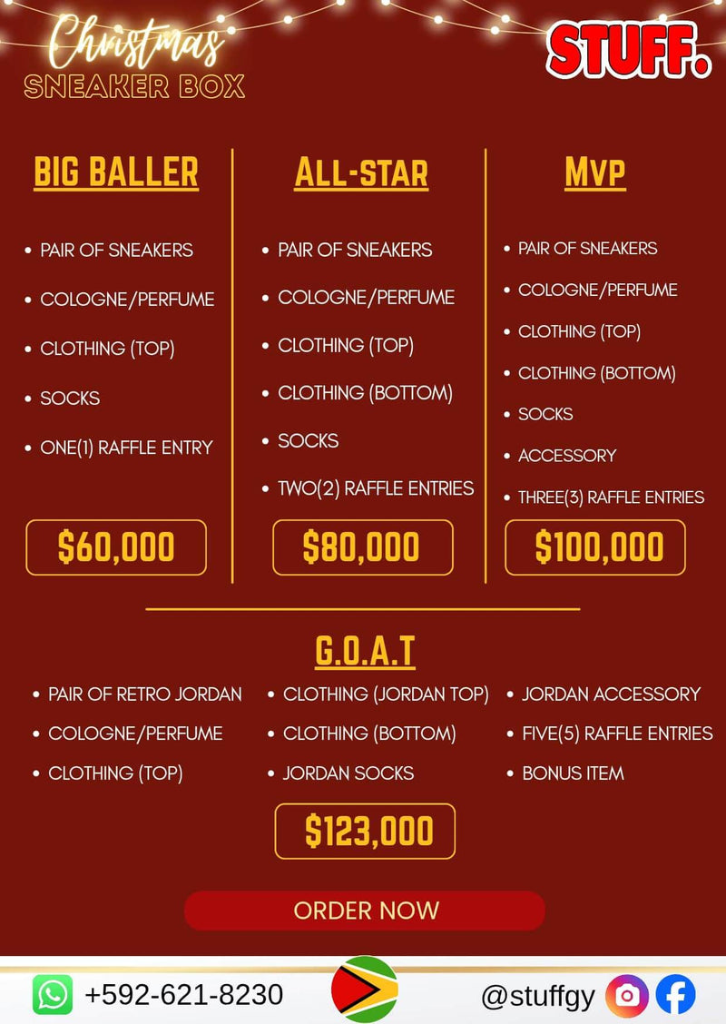 Christmas Sneaker Box 2025